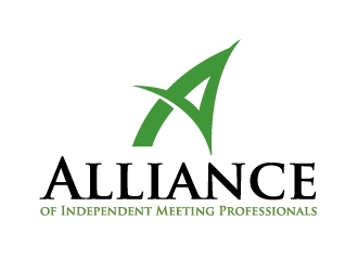 Alliance of Independent Meeting Professionals  logo design by ElonStark