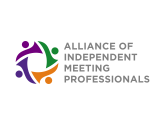 Alliance of Independent Meeting Professionals  logo design by done