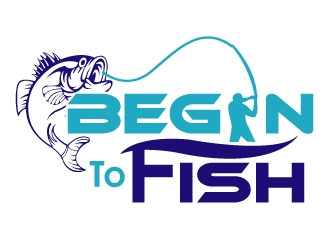 Begin To Fish logo design by PMG