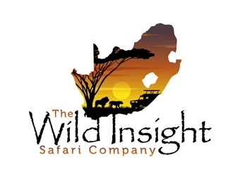 The Wild Insight Safari Company - immerse in nature logo design by DreamLogoDesign
