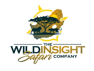 The Wild Insight Safari Company - immerse in nature logo design by DreamLogoDesign