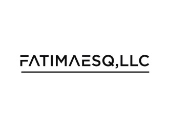 FatimaEsq,LLC logo design by EkoBooM
