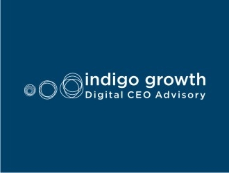 indigo growth logo design by EkoBooM
