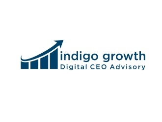 indigo growth logo design by EkoBooM