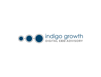 indigo growth logo design by checx
