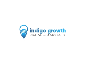 indigo growth logo design by CreativeKiller