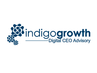 indigo growth logo design by coco