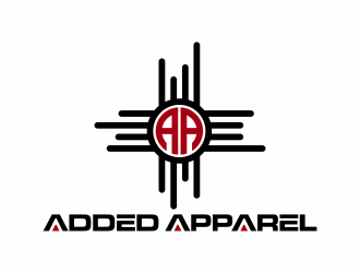 Added Apparel - Only want to use the letters AA in design logo design by ammad