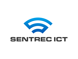 Sentrec ICT logo design by hidro