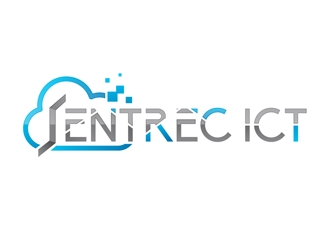 Sentrec ICT logo design by DreamLogoDesign