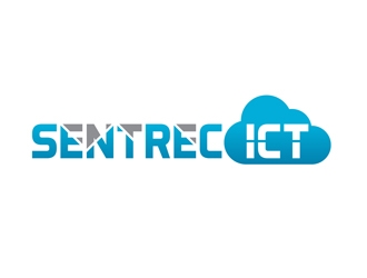 Sentrec ICT logo design by DreamLogoDesign