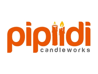 pipiidi candleworks logo design by shravya