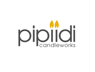 pipiidi candleworks logo design by nexgen
