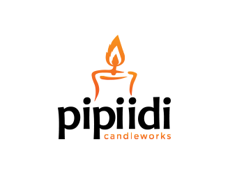 pipiidi candleworks logo design by Inlogoz