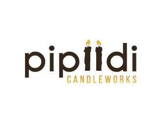 pipiidi candleworks logo design by akilis13