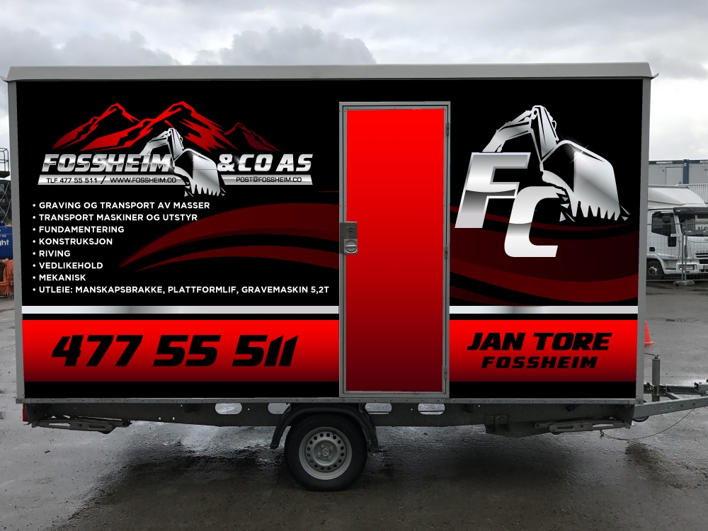 Fossheim & Co AS           logo design by labo