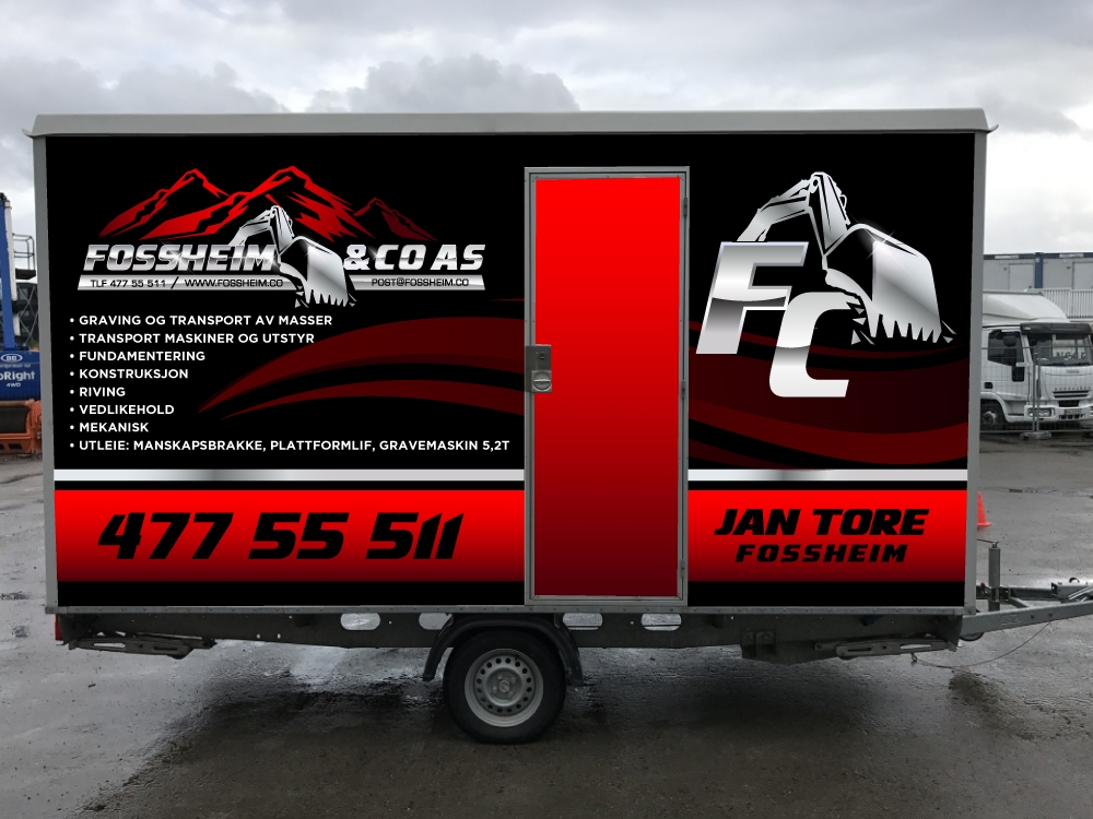 Fossheim & Co AS           logo design by labo