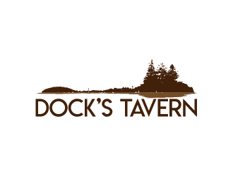 Docks Tavern logo design by fastsev