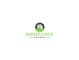 Badass Chick Designs logo design by ndaru