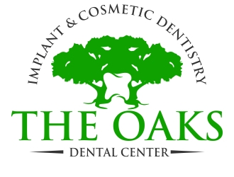 The Oaks Dental Center Implant & Cosmetic Dentistry logo design by ElonStark