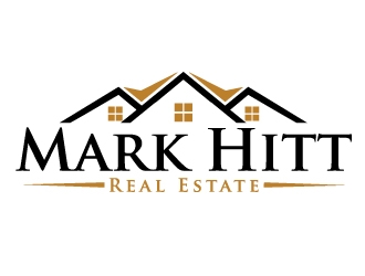 Mark Hitt Real Estate logo design by ElonStark