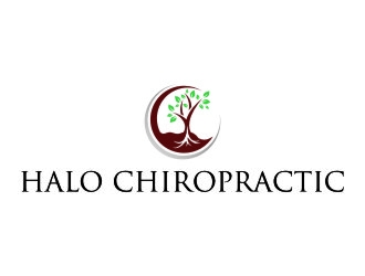 Halo Chiropractic logo design by jetzu