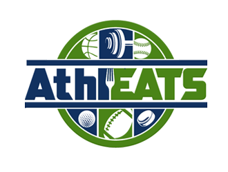 AthlEATS logo design by megalogos