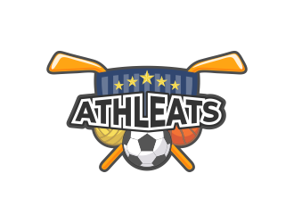 AthlEATS logo design by Akli