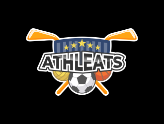 AthlEATS logo design by Akli