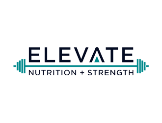 ELEVATE Nutrition Strength logo design by KQ5