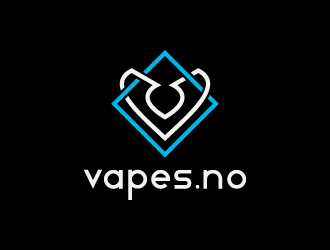 vapes.no logo design by denfransko