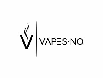vapes.no logo design by ubai popi