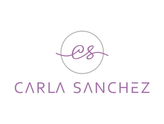 Carla Sánchez logo design by cintoko
