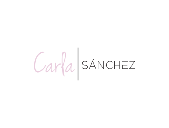 Carla Sánchez logo design by KaySa