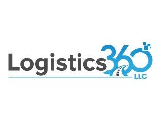 Logistics 360 LLC logo design by jaize