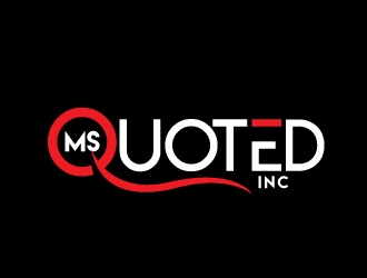 Ms Quoted, Inc logo design by REDCROW