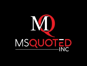 Ms Quoted, Inc logo design by REDCROW