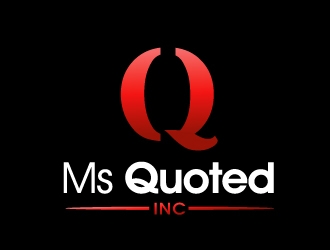 Ms Quoted, Inc logo design by PMG