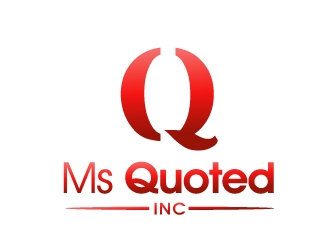Ms Quoted, Inc logo design by PMG