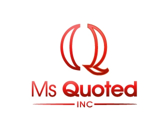 Ms Quoted, Inc logo design by PMG