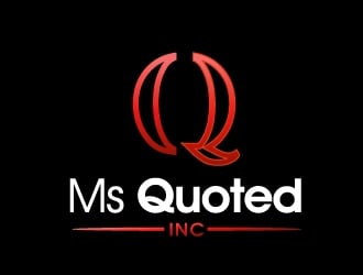 Ms Quoted, Inc logo design by PMG
