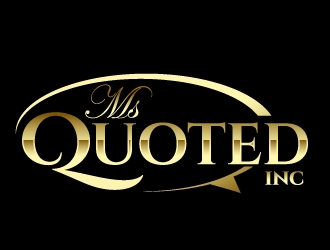 Ms Quoted, Inc logo design by jaize