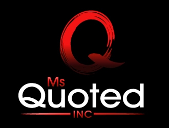 Ms Quoted, Inc logo design by PMG