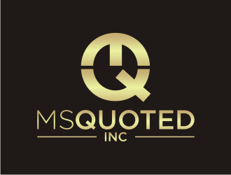 Ms Quoted, Inc logo design by rief