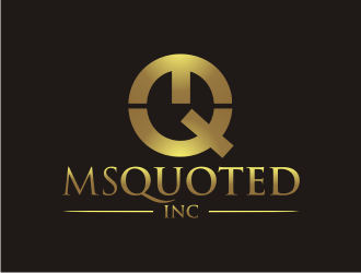 Ms Quoted, Inc logo design by rief