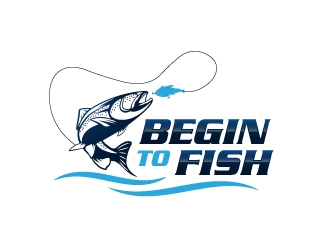 Begin To Fish logo design by cybil