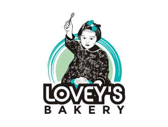 Loveys Bakery logo design by ramapea