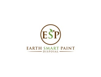 EARTH SMART PAINT DISPOSAL logo design by bricton