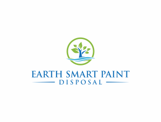 EARTH SMART PAINT DISPOSAL logo design by luckyprasetyo