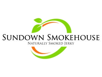 Sundown Smokehouse - Naturally Smoked Jerky logo design by jetzu